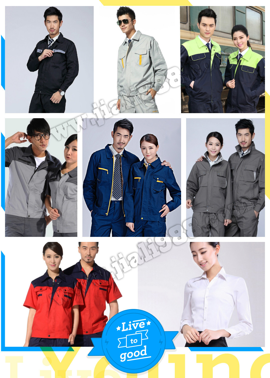 工作服款式 www.kmzz.net